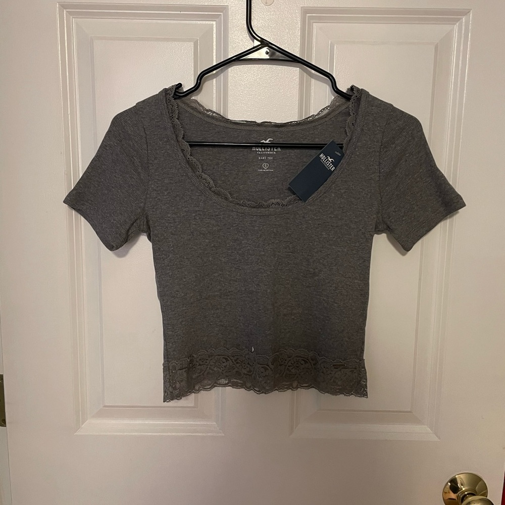 Hollister baby tee